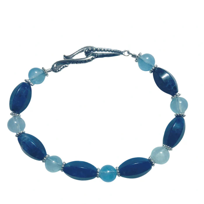 handmade gem bracelet