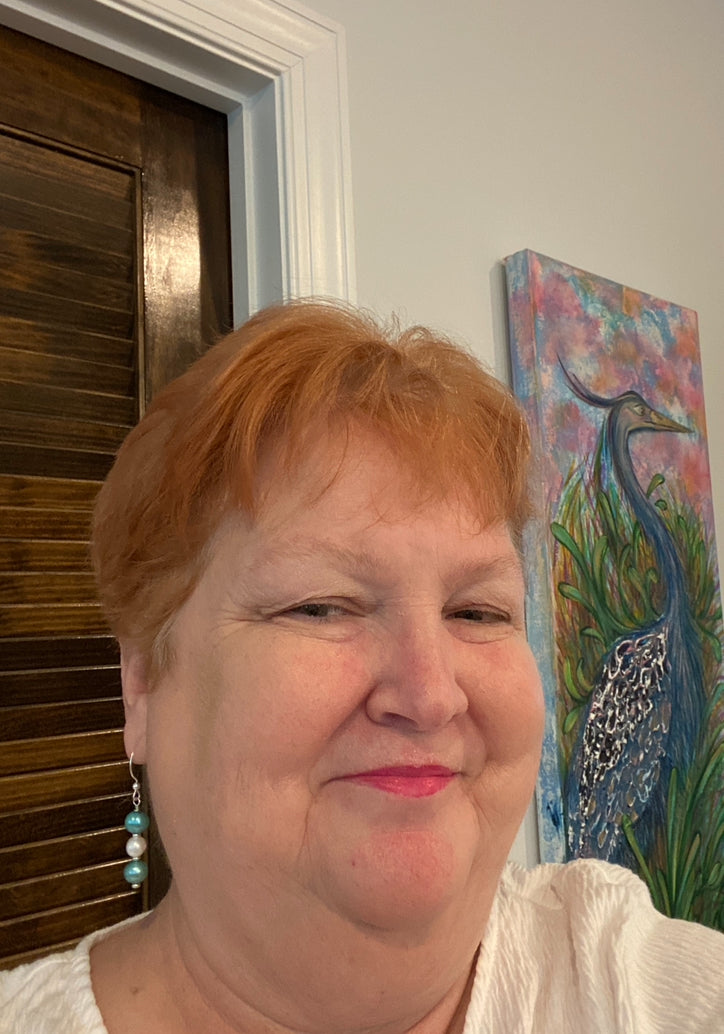 Pearls by the Shore: Teal & White Beaded Earrings | Sterling Silver Beachy Dangles | Coastal Jewelry