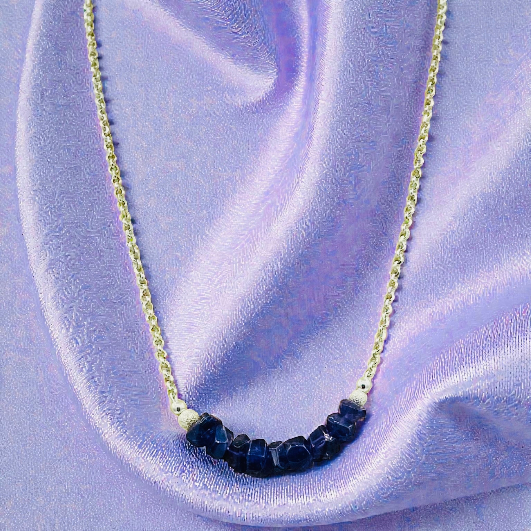 Amethyst Sterling Silver Necklace