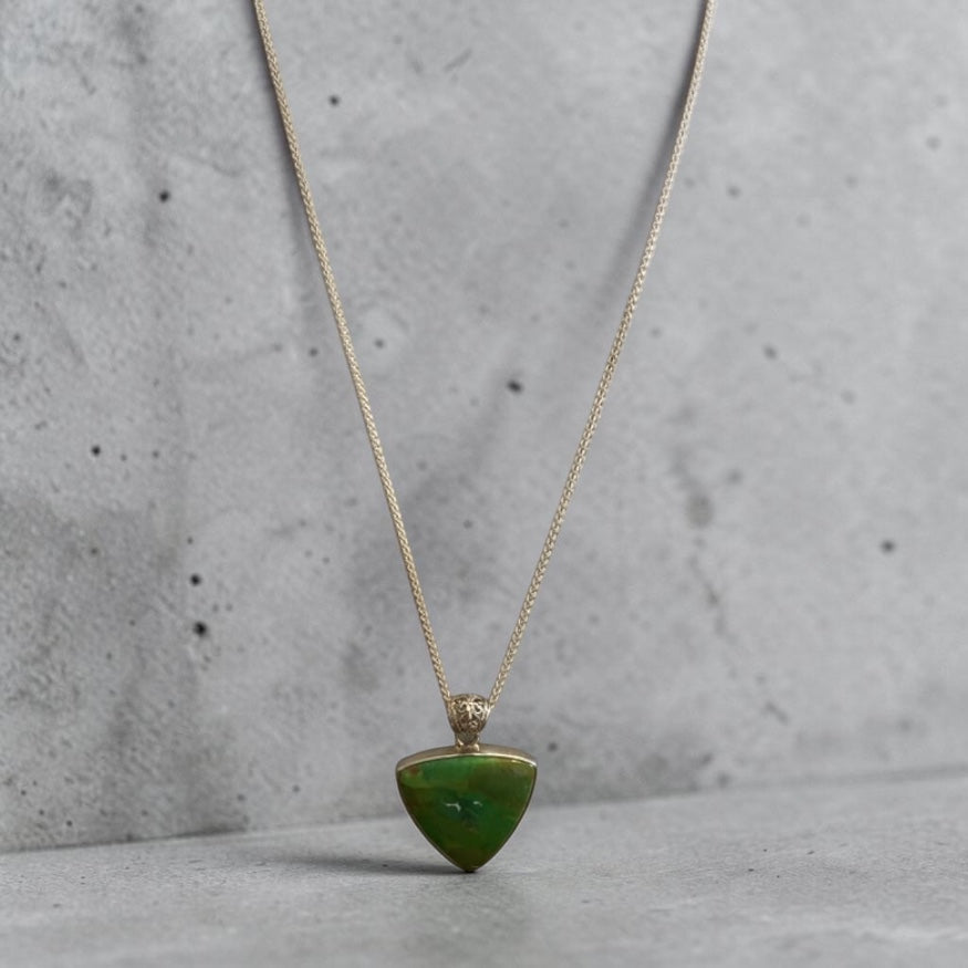 Desert Sage Turquoise Necklace