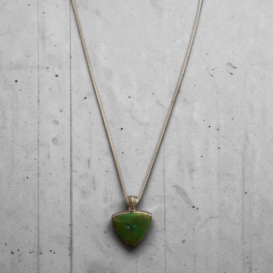 Desert Sage Turquoise Necklace