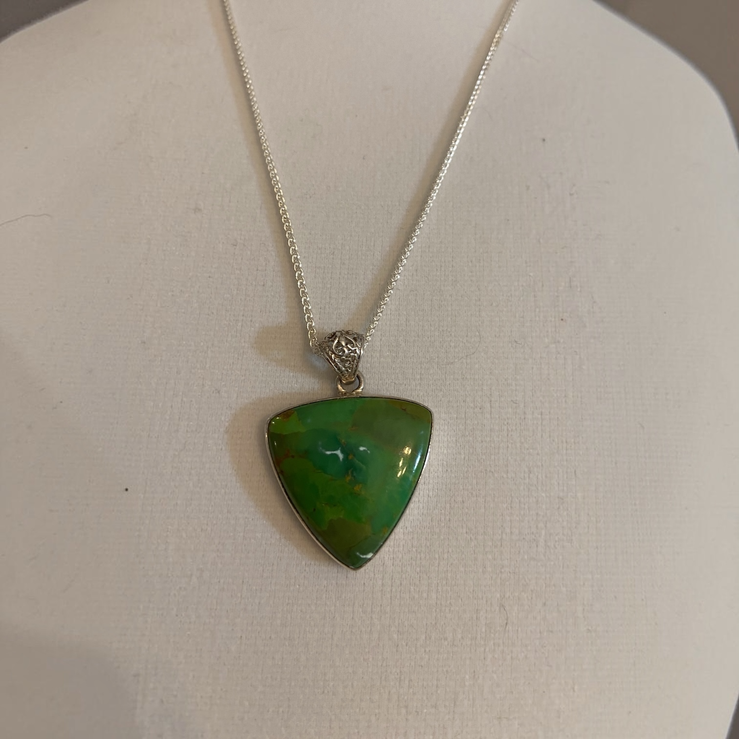 Desert Sage Turquoise Necklace