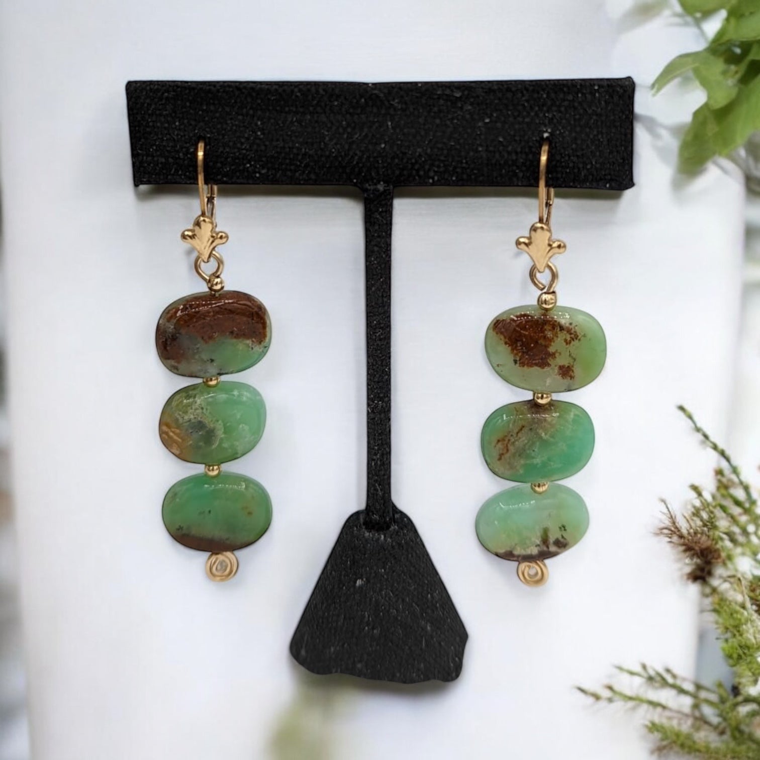 chyrosprase earrings