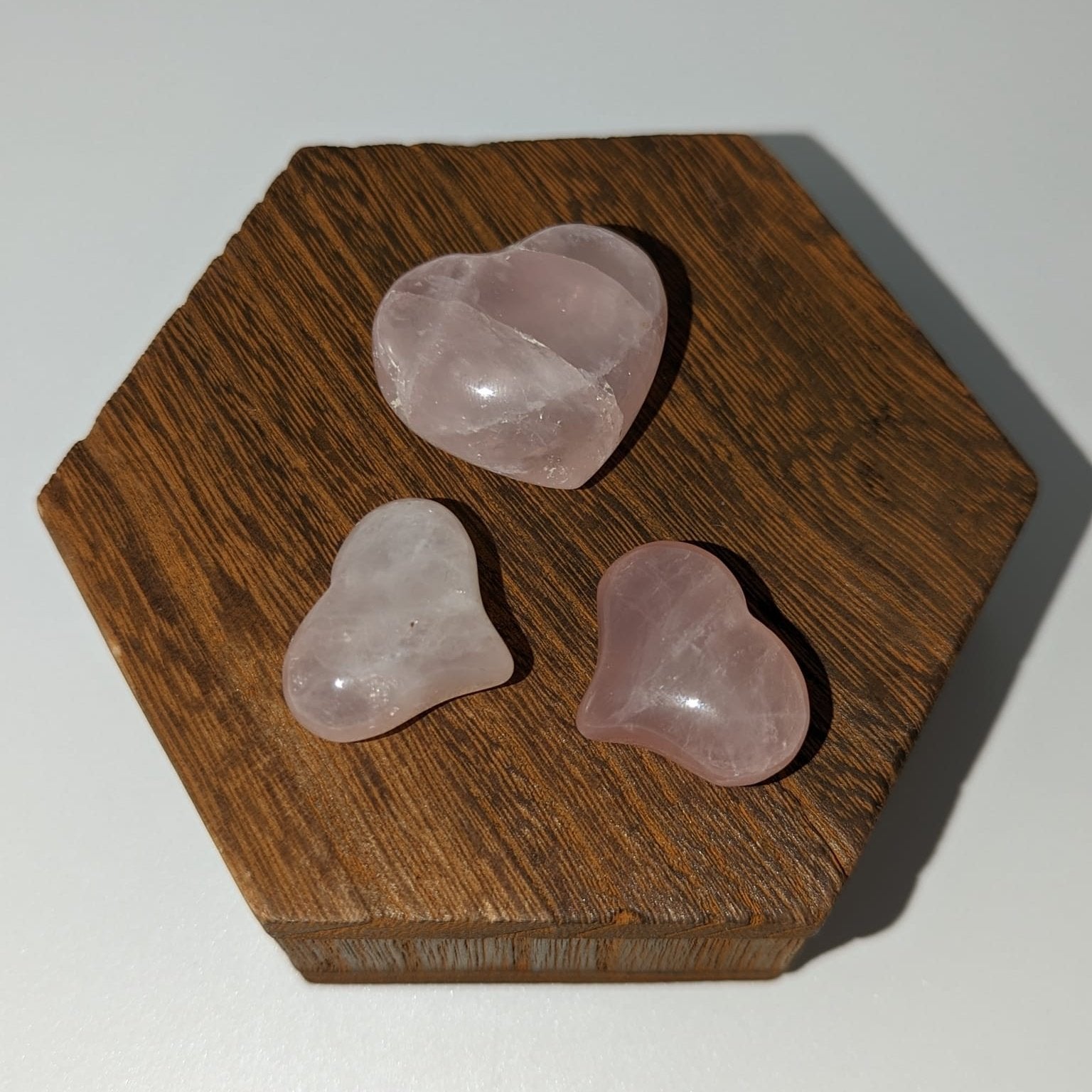 Rose Quartz Meditation Stones