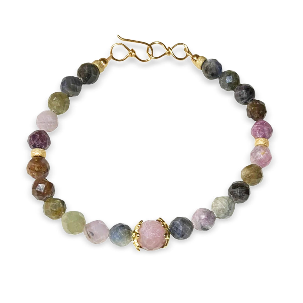 multi - sapphire bracelet