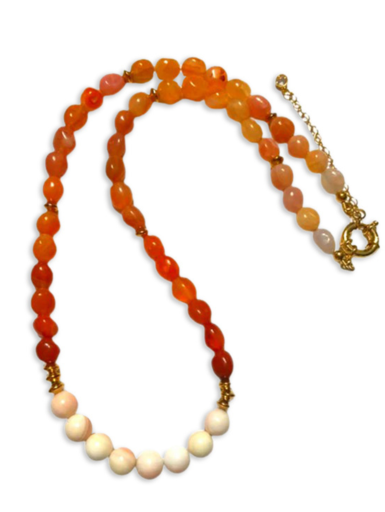 Timeless Elegance: Handcrafted 14K Gold-Filled Botswana Agate Queen