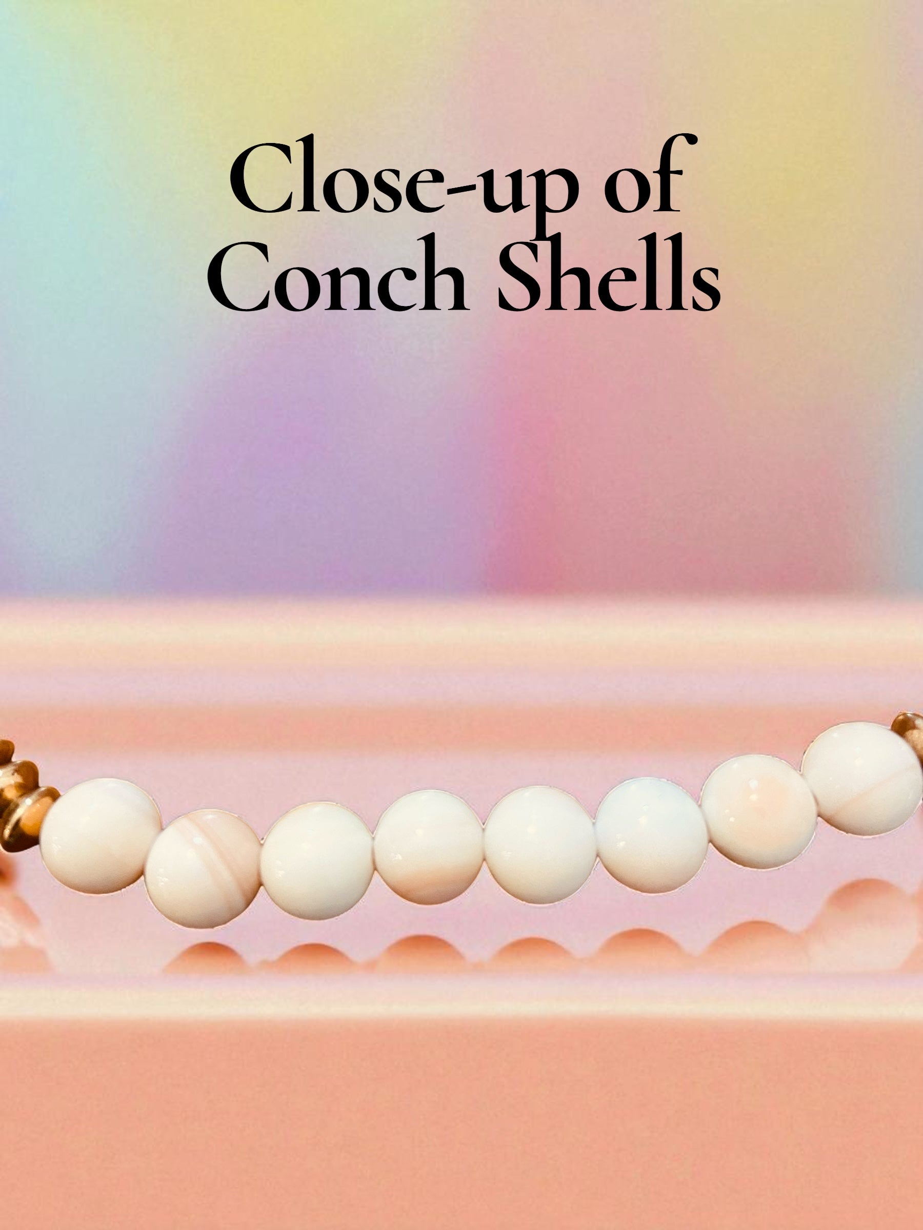 Timeless Elegance: Handcrafted 14K Gold-Filled Botswana Agate & Queen Conch Shell Necklace