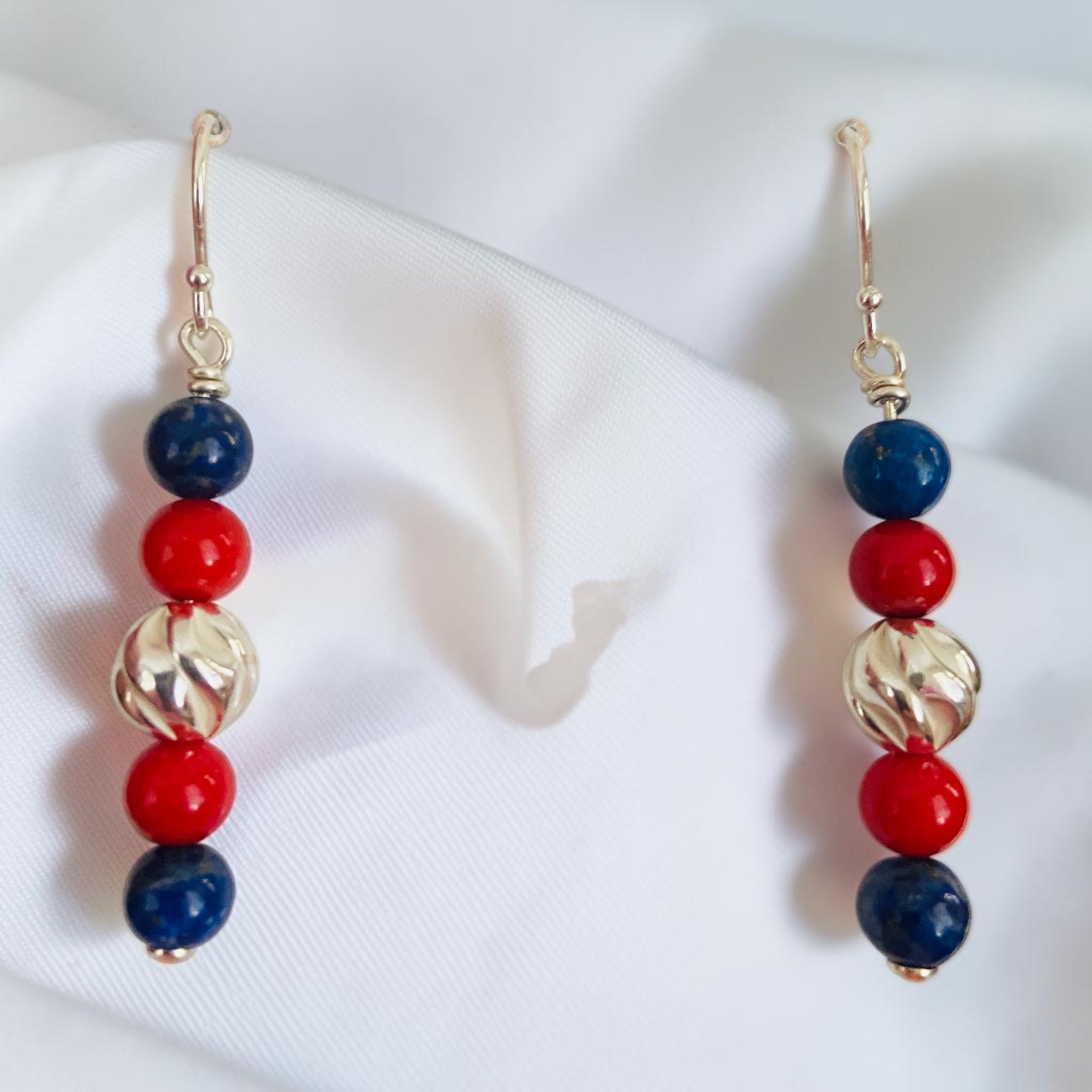 America's 250th Celebration Earrings Limited Edition — Handmade