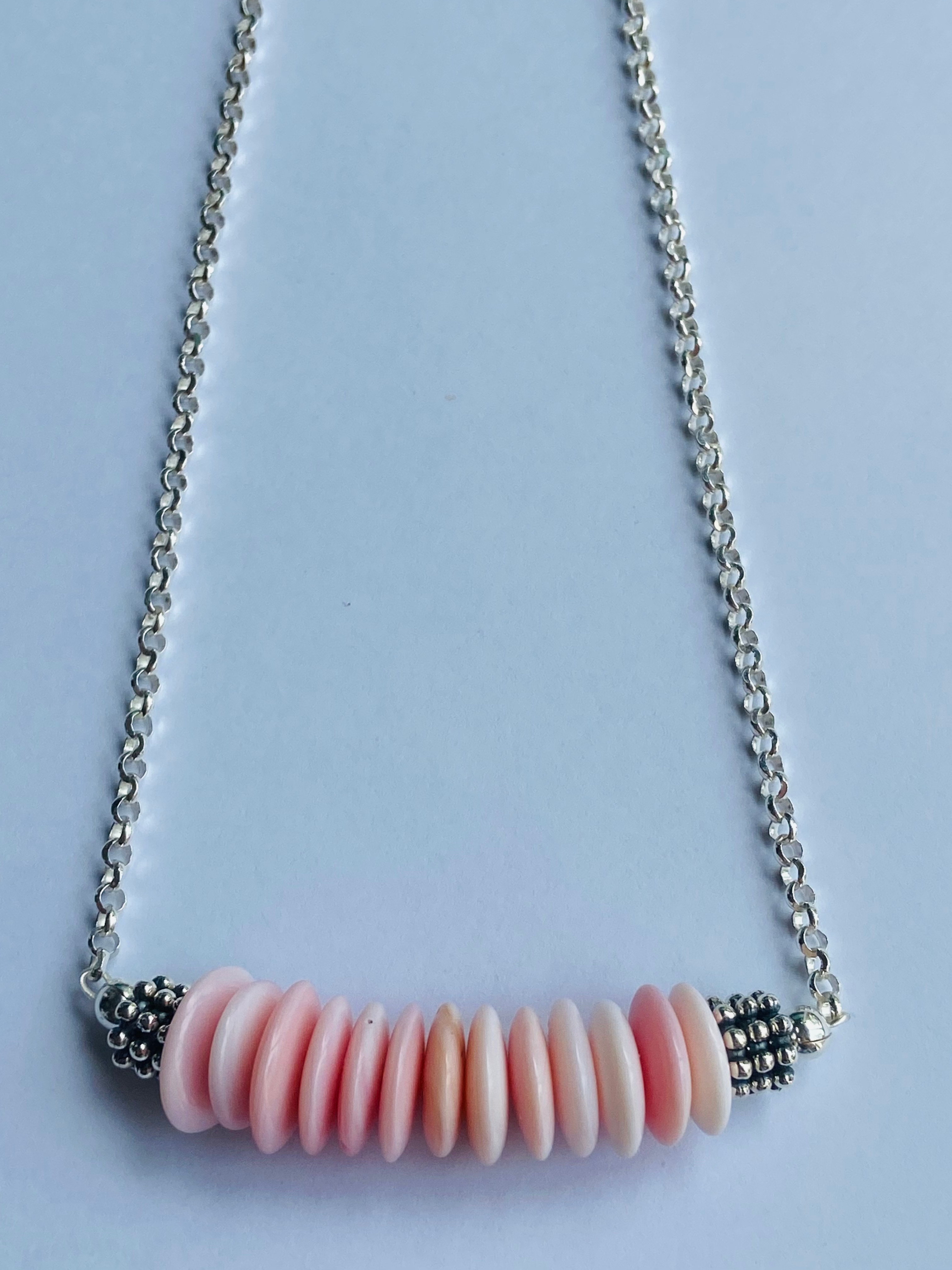 Seaside Serenity Queen Conch Bar Necklace