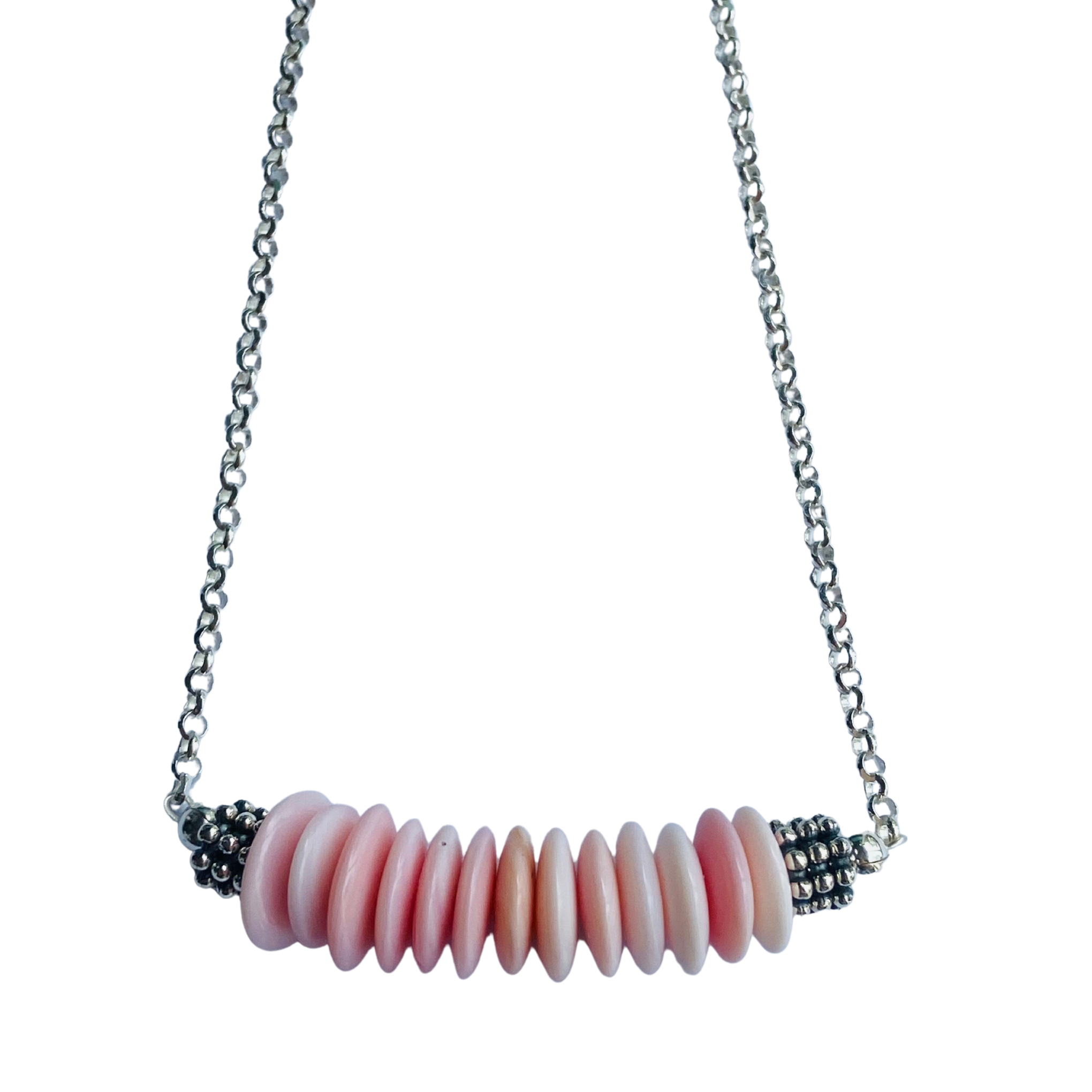 Seaside Serenity Queen Conch Bar Necklace
