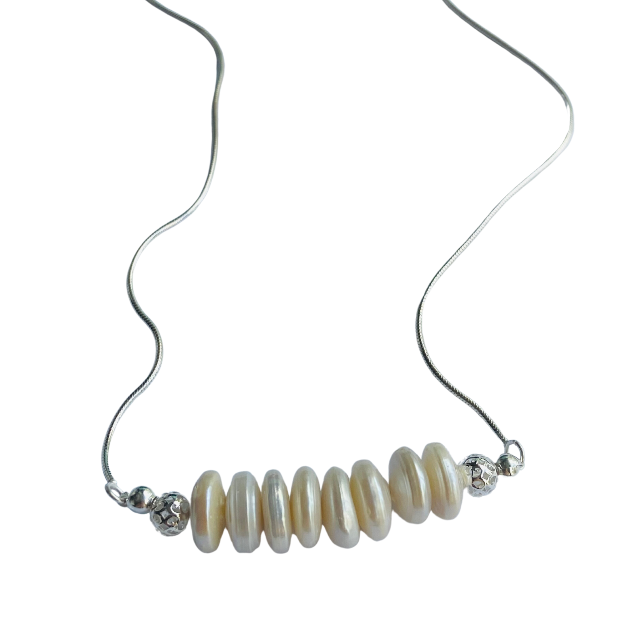 Pearlicious Bar Necklace