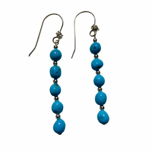sleeping beauty turquoise earrings