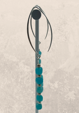 elegant faceted brazilian amazonite earrings