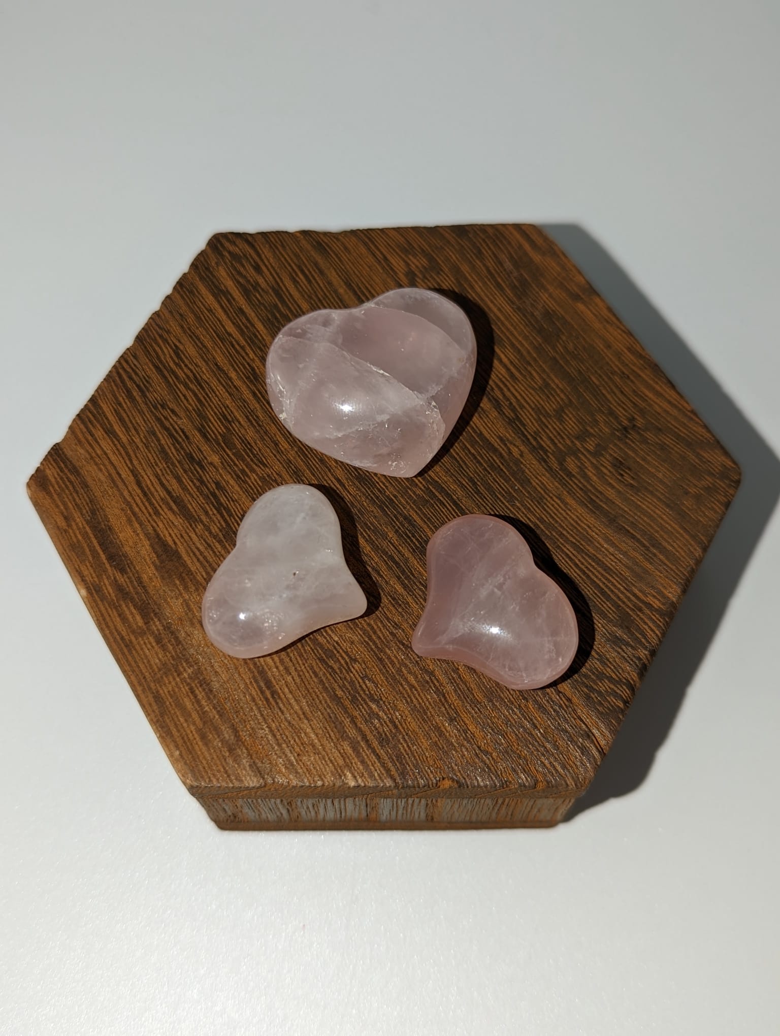 Rose Quartz Meditation Stones